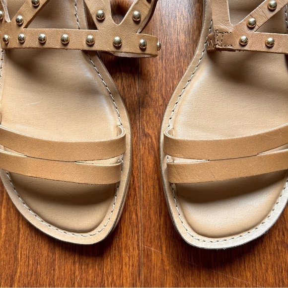 Franco Sarto “Apollo” Gladiator Sandals,  Studded Leather, Open Toe, Size 6 - Picture 10 of 14